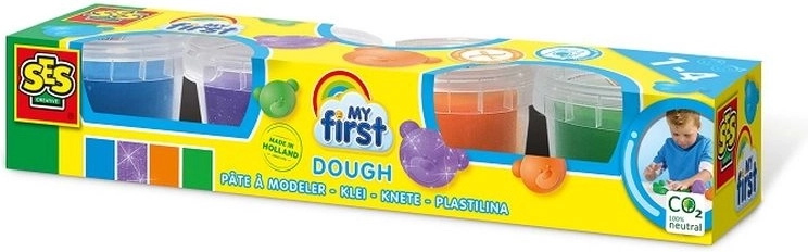 SES My First plastilina 4×90 g