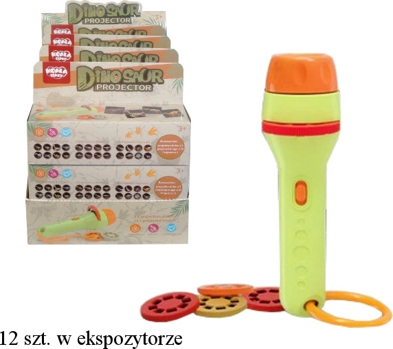 Proyector infantil con imágenes de dinosaurios
