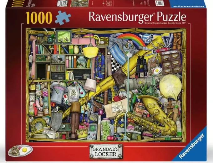 Puzzle Ravensburger El armario del abuelo de 1000 piezas