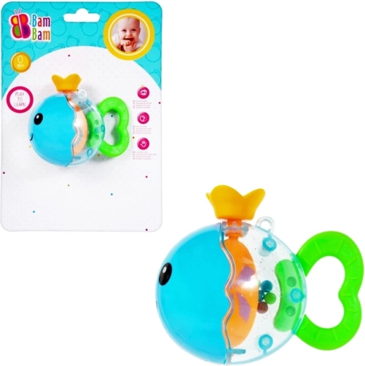 Sonajero con forma de pez
