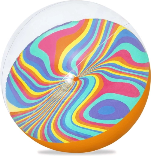 Balón de playa hinchable 46 cm BESTWAY – diseño arcoíris
