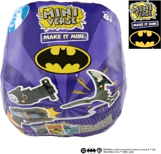 MGA's Miniverse Make It Mini Batman set mini coleccionable - 1 pieza