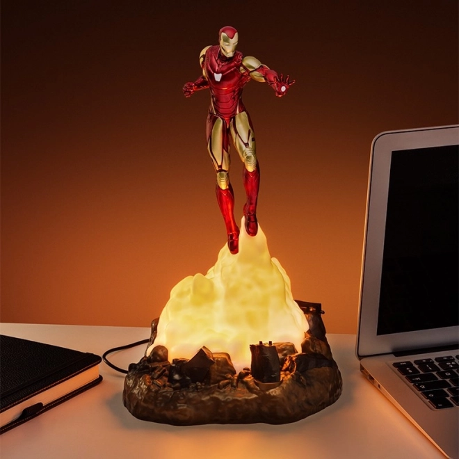 Figura luminosa de Iron Man