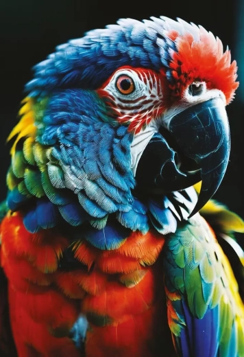 Puzzle Colorful Nature: loro 250 piezas