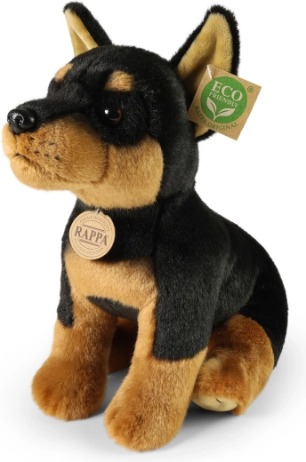 Perro dóberman de peluche 30 cm eco-friendly RAPPA