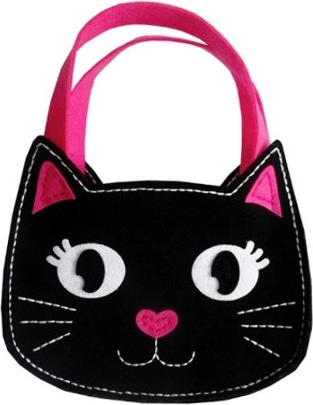 Pequeño bolso gatito – kit creativo de costura para niños
