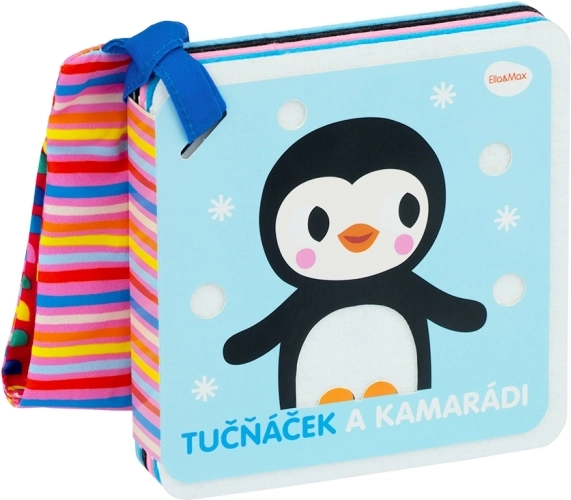 Libro para cochecito Pingüinito y sus amigos
