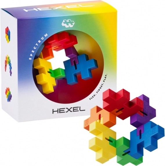 Hexel Arcoíris de Plus-Plus