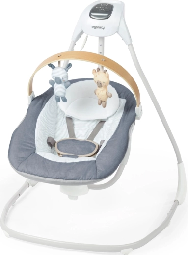 Hamaca para bebés Ingenuity SimpleComfort Chambray 0–9 kg