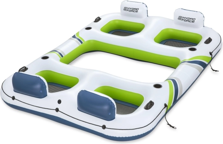 Isla inflable para 4 personas HYDRO‑FORCE 291 × 202 × 51 cm
