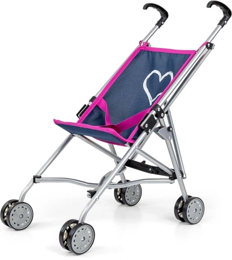 Milly Mally cochecito para muñecas Julia Prestige Navy