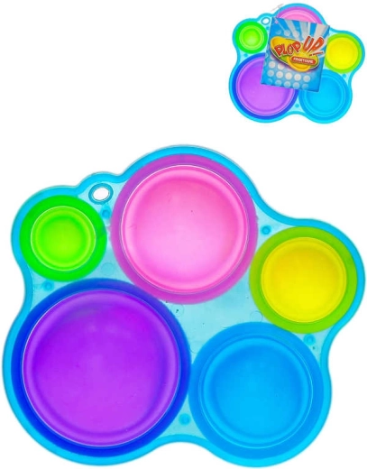 Juguete antiestrés de silicona Pop It con 5 burbujas maxi