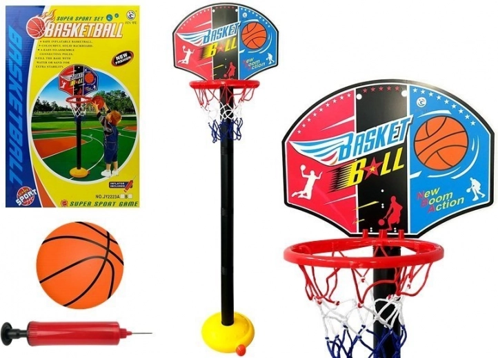 Set de baloncesto infantil con soporte y balón
