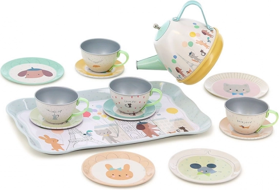 Vilac juego de té infantil con melodía