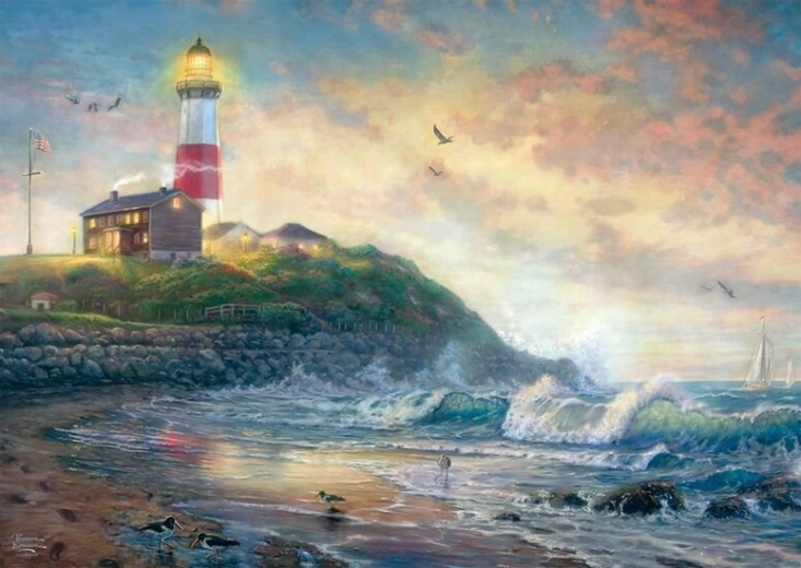 Puzzle Faro de la esperanza 1000 piezas SCHMIDT
