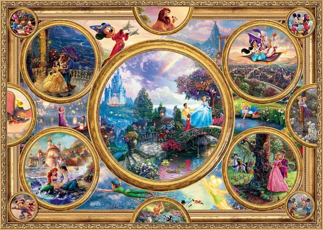 Puzzle SCHMIDT collage Disney de 2000 piezas
