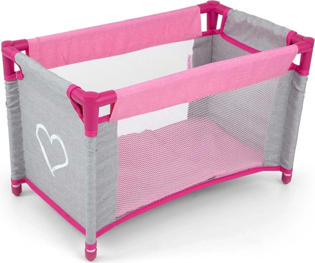 Cuna para muñecas Milly Mally Lisa prestige pink