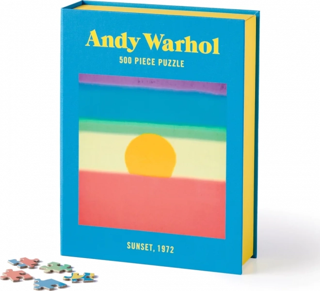 Puzle Andy Warhol: Puesta de sol 500 piezas