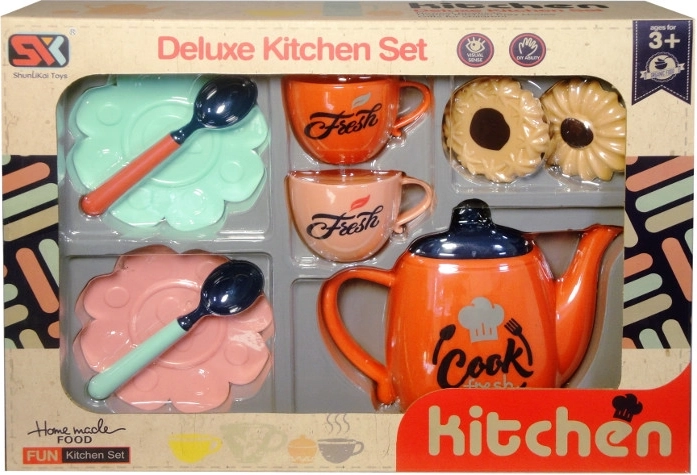 Juego de té infantil para 2 personas