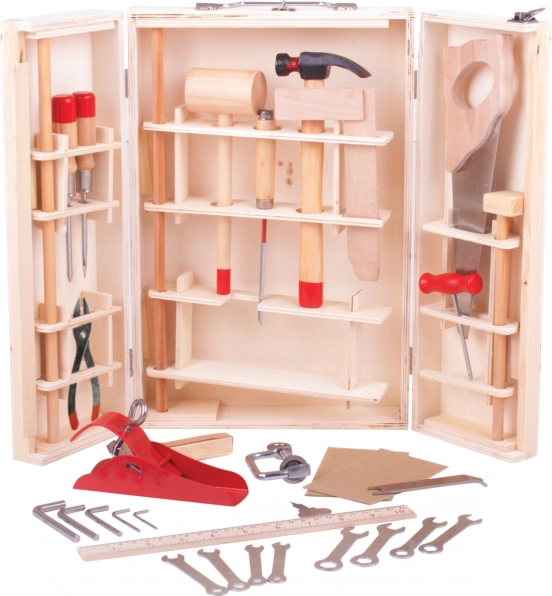 Maletín con herramientas para pequeños manitas