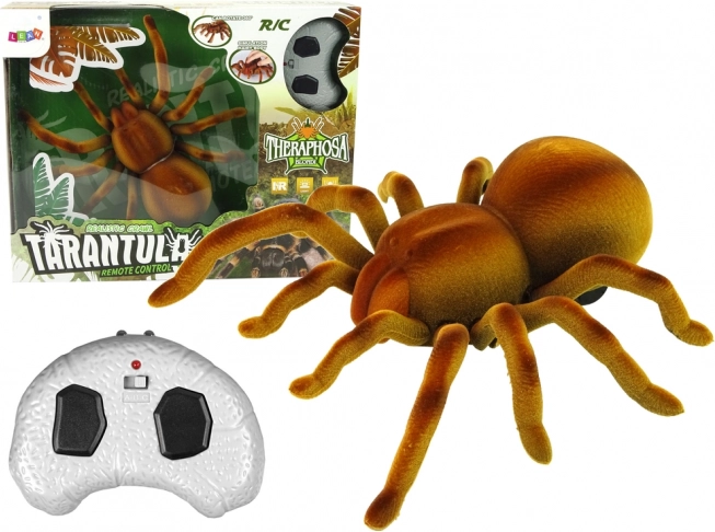 Tarántula RC con control infrarrojo – marrón