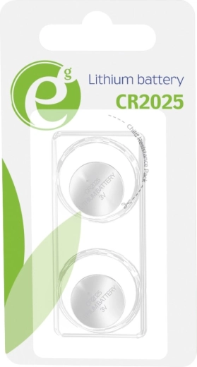 Pila de botón de litio CR2025 3 V (2 uds.)
