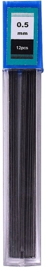 Minas de recambio para portaminas HB 0,5 mm CONCORDE, 12 uds.