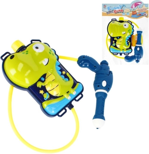 Pistola de agua con mochila Dino - 1 pieza