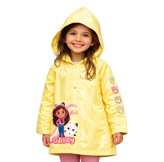 Chubasquero infantil transparente de La Patrulla Canina Skye