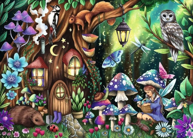Puzle de 1000 piezas Paisaje de cuento RAVENSBURGER