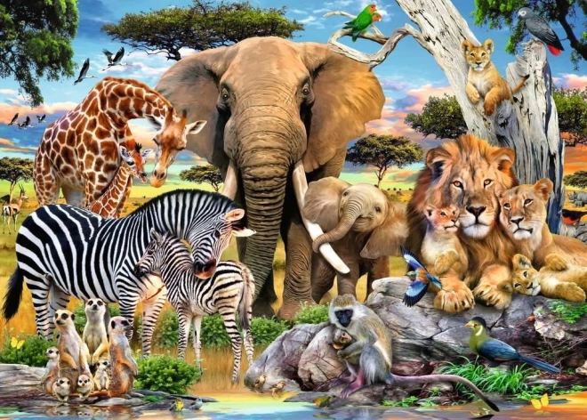 Puzzle RAVENSBURGER Amor maternal XXL 500 piezas
