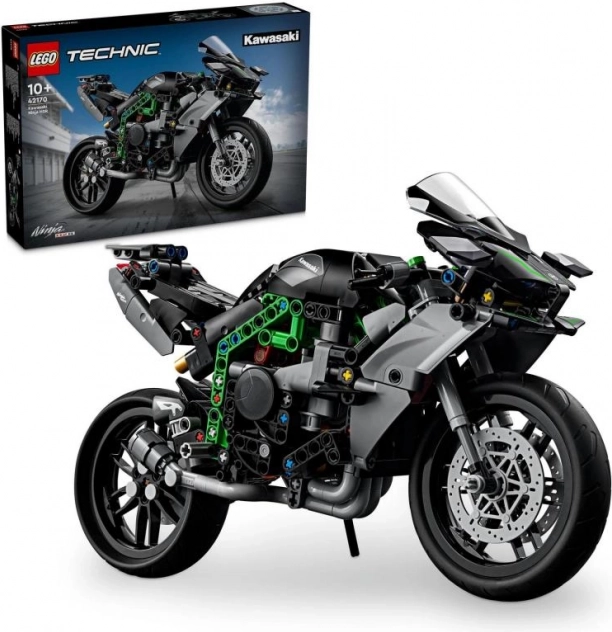 LEGO Technic 42170 Motocicleta Kawasaki Ninja H2R