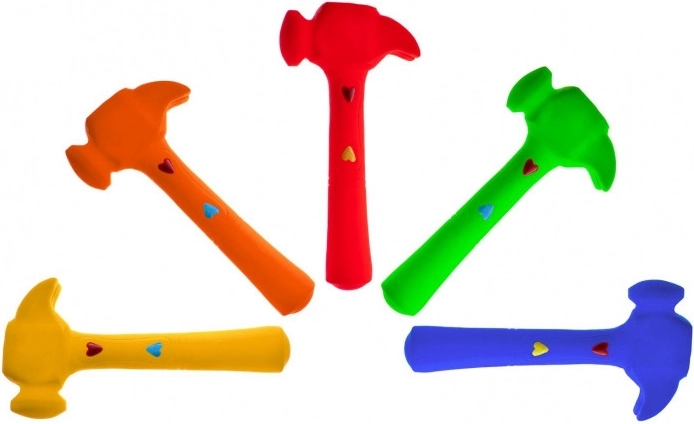 Hencz Toys martillo blando chirriante para niños