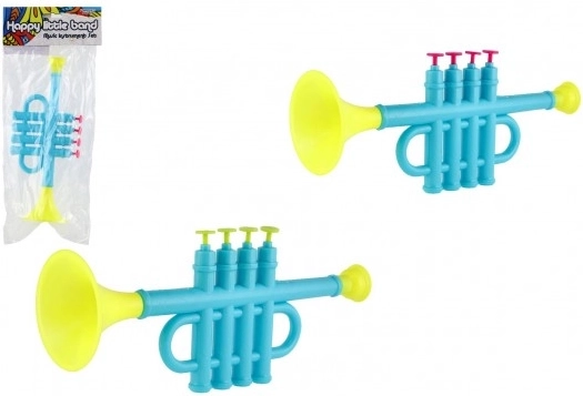 Trompeta infantil de plástico 25 cm