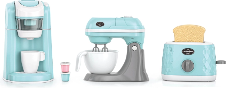 Set de electrodomésticos de cocina infantiles con efectos