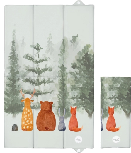 Ceba Baby cambiador de viaje Basic forest companions 80 × 50 cm