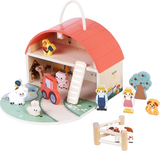 Casita de granja de madera 2Kids Toys