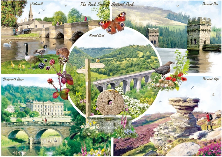Puzzle The Peak District 1000 piezas