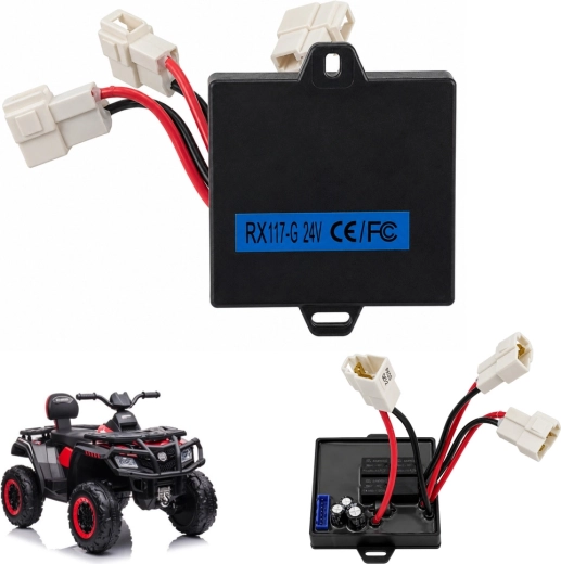 Unidad de control RX117-G para vehículo eléctrico infantil S615 24 V
