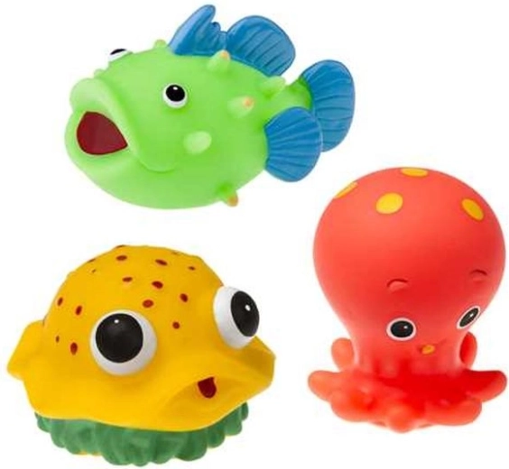 Animales marinos Tullo para el baño – set de 3 unidades