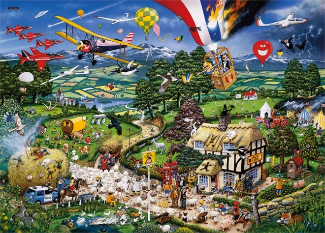 Puzzle Amo el campo 1000 piezas