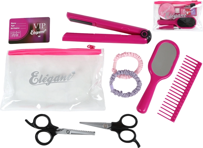 Set de belleza infantil con accesorios 7–8 piezas en estuche
