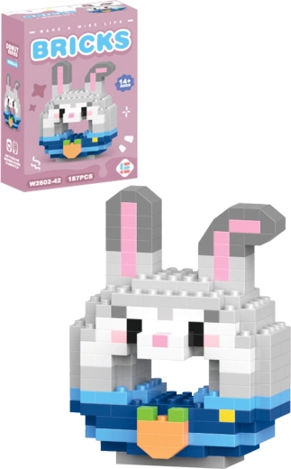 Set de construcción Donut Conejo (187 piezas)