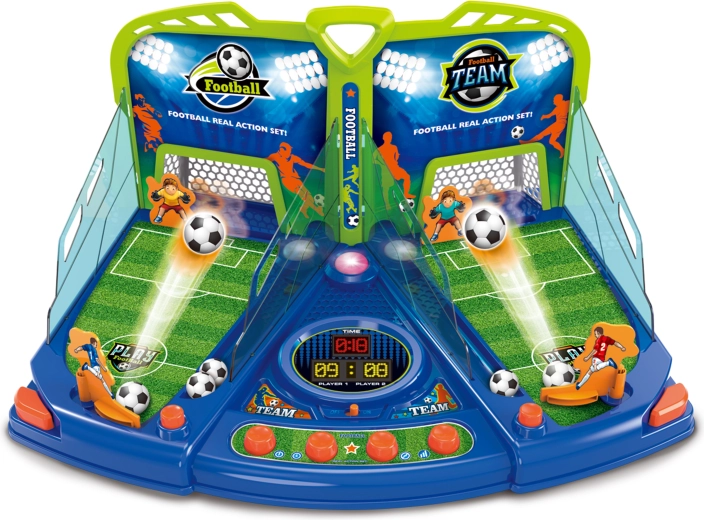 Futbolín de mesa para 2 jugadores con marcador de puntuación
