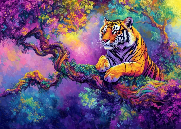 Puzzle Enjoy Majestad de la jungla 1000 piezas