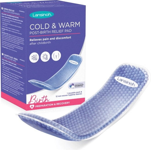 Lansinoh compresa posparto caliente y fría con fundas