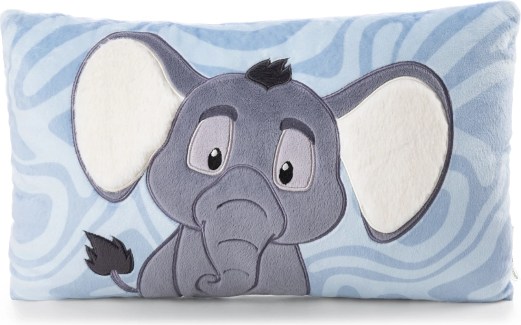 Almohada NICI elefante El-Flora 43 × 25 cm