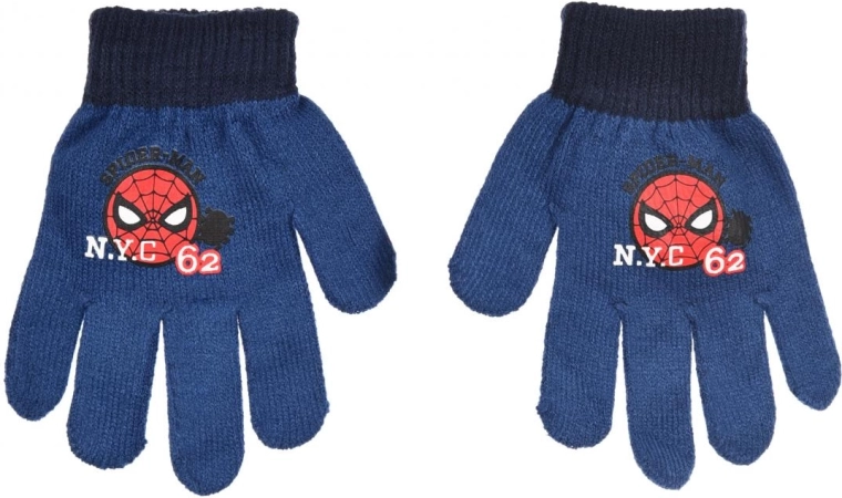 Guantes infantiles de invierno Spiderman - 1 unidad