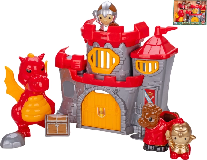 Castillo del Dragón – set de juego para niños a partir de 3 años