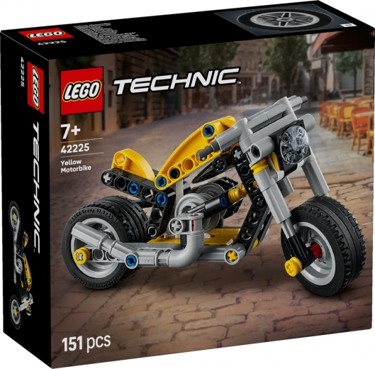 LEGO Technic moto amarilla